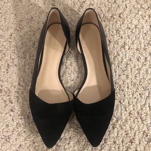 Black Coke Haan flats